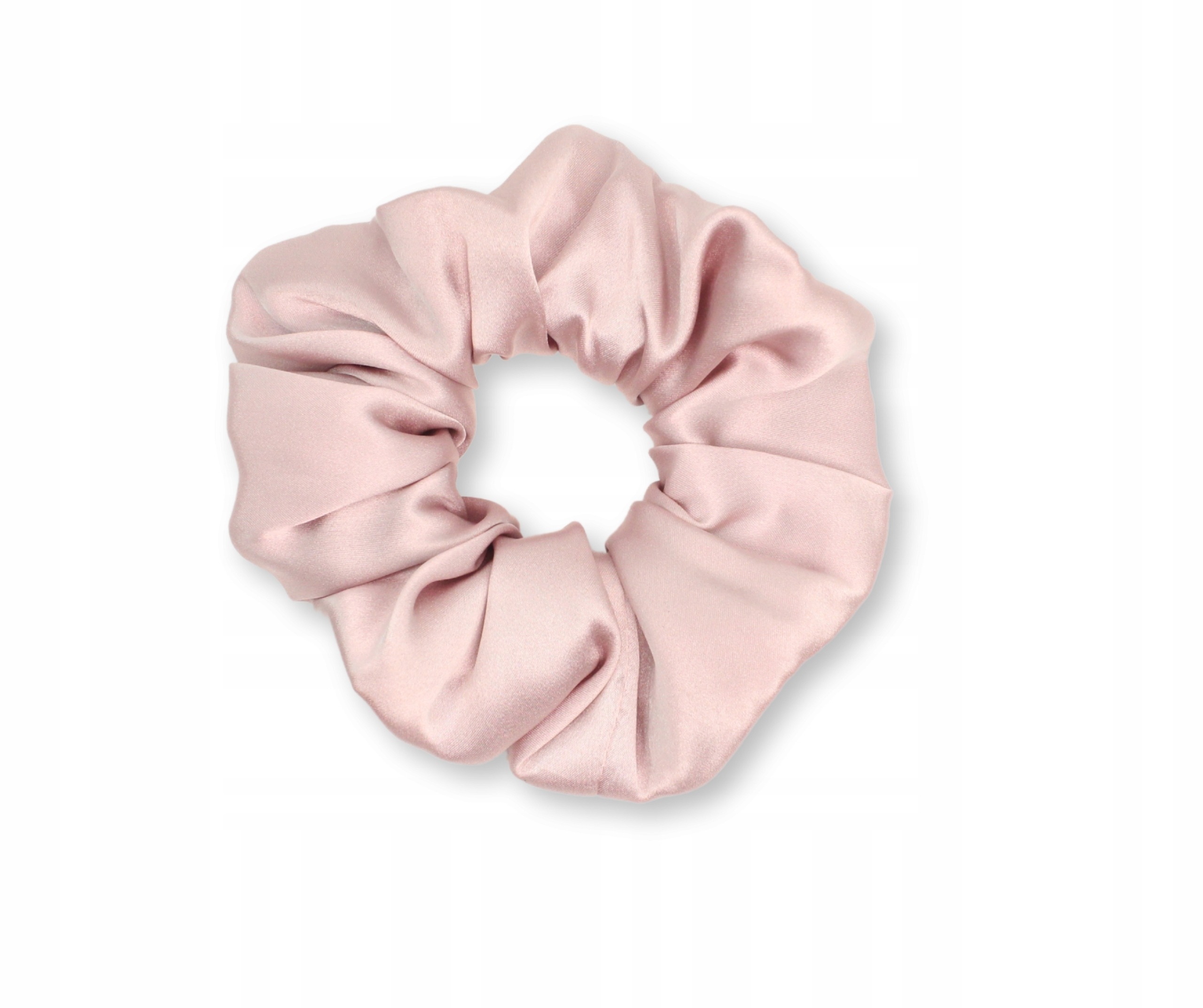 Różowa - gumka do włosów scrunchie