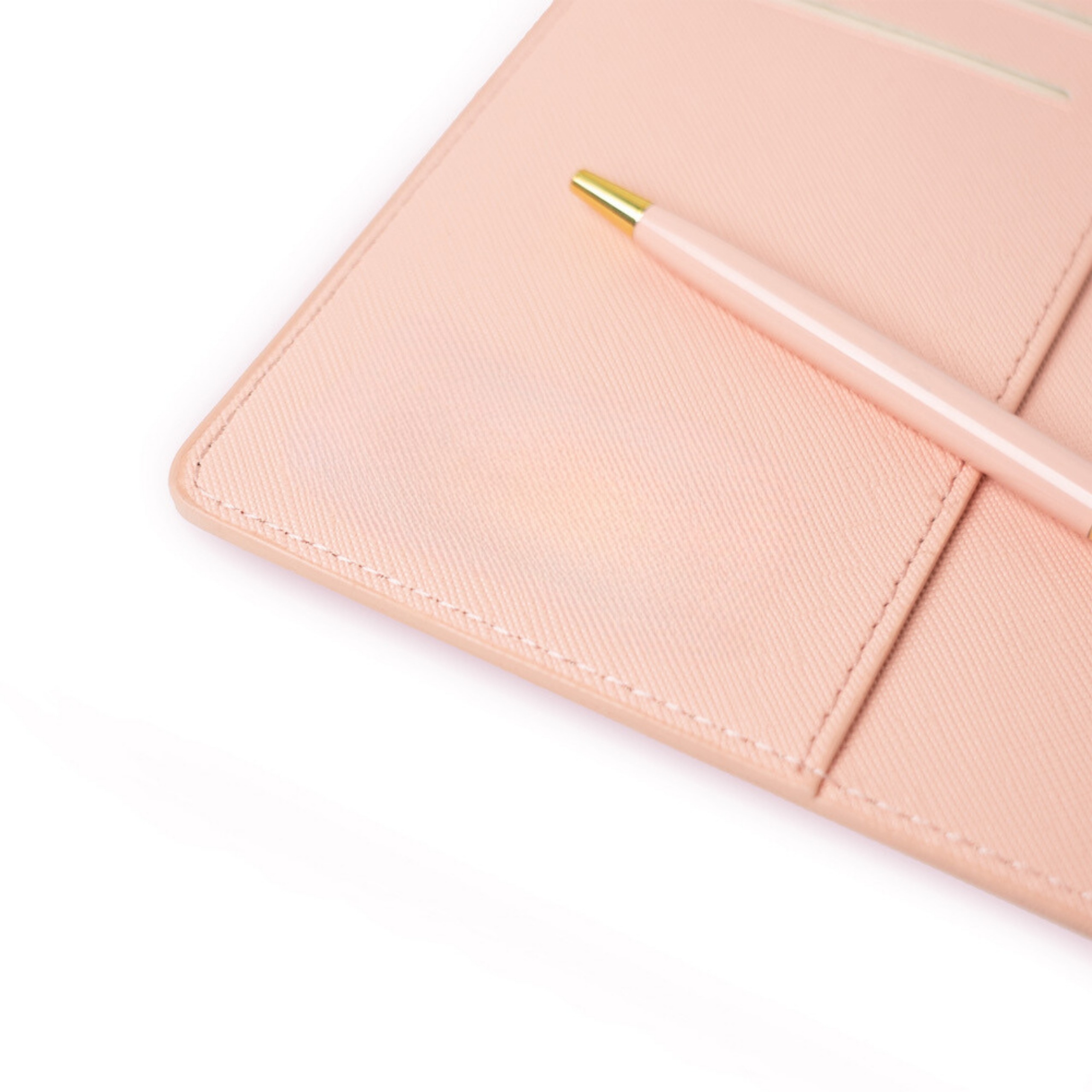 Notatnik A5 160 stron z długopisem różowy - obrazek 6