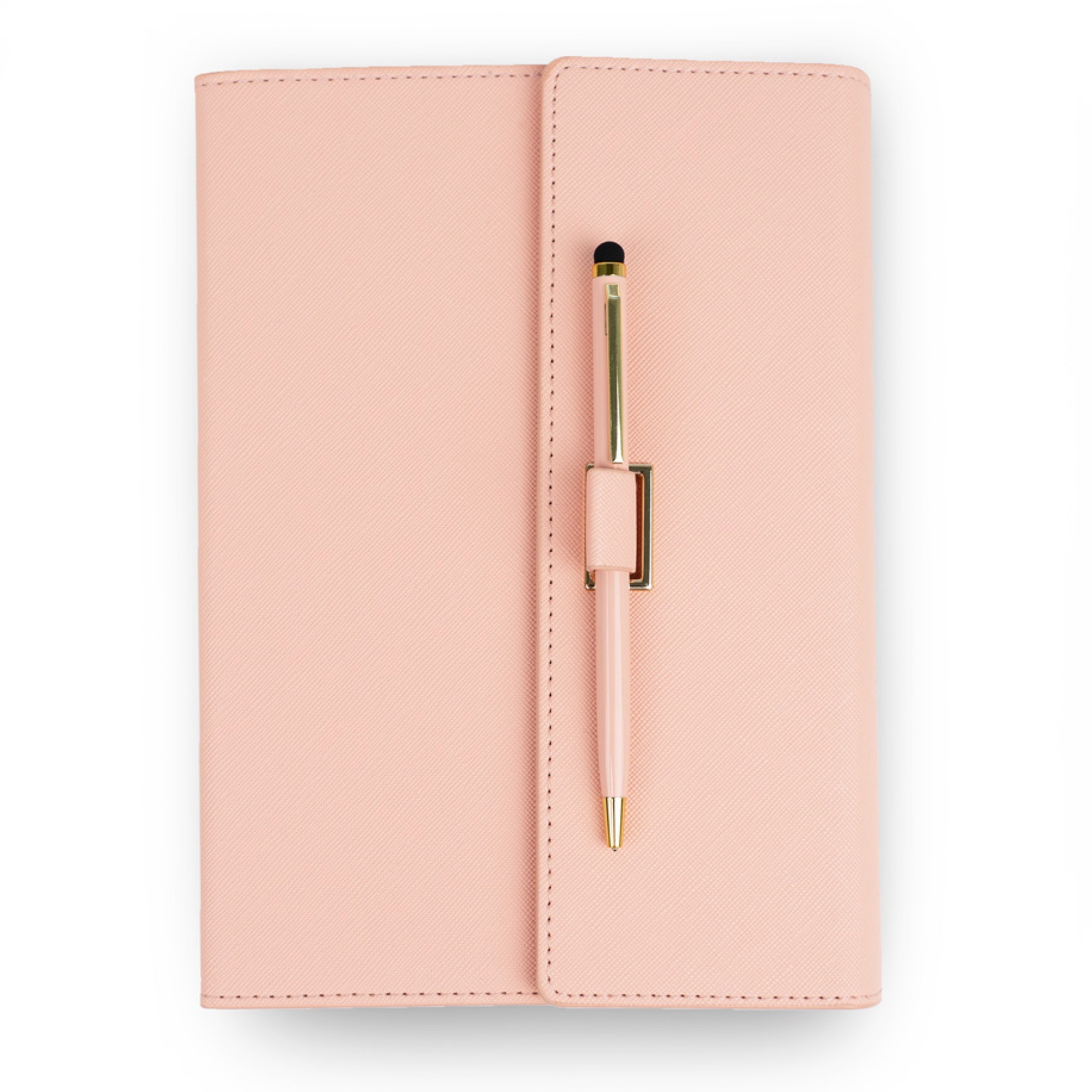 Notatnik A5 160 stron z długopisem różowy - obrazek 7